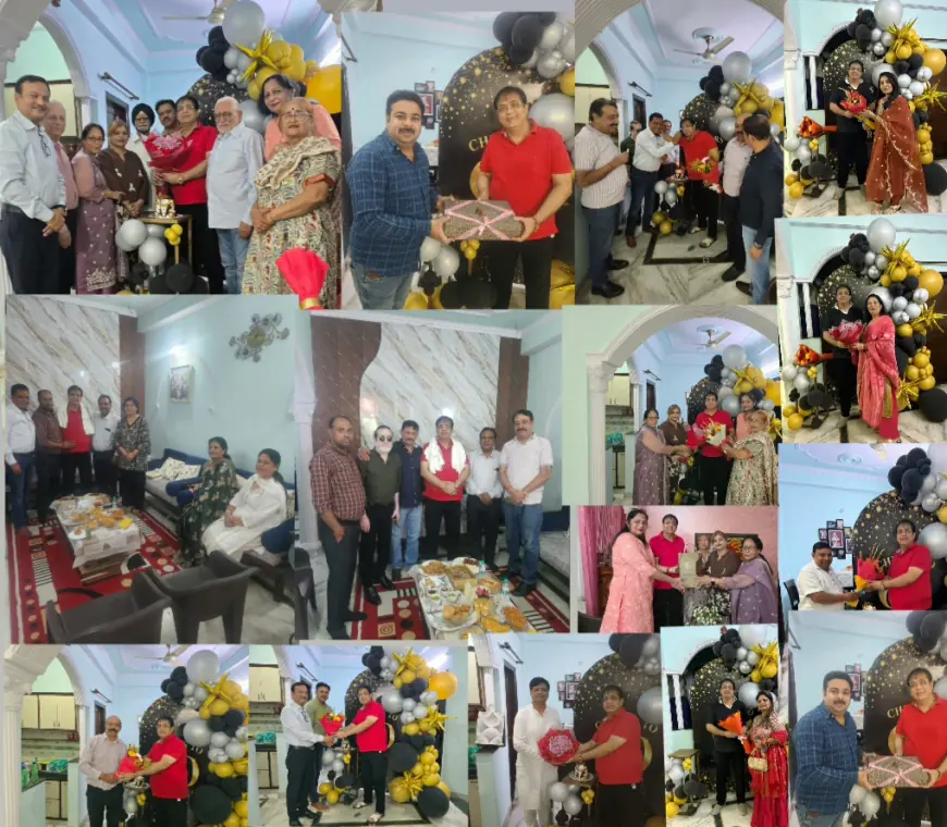 Noida News : दीपक विग के जन्मदिन पर बधाई देने पहुंचे विभिन्न दलों के नेता और गणमान्य लोग